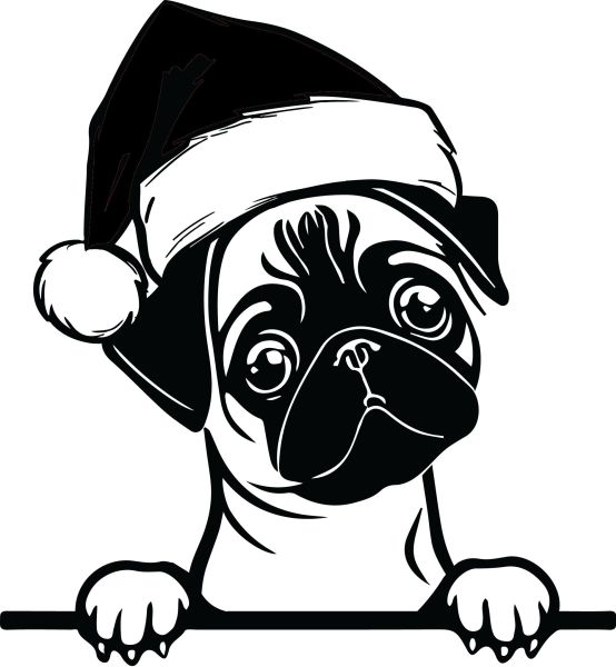 Mops - J (Vánoční)