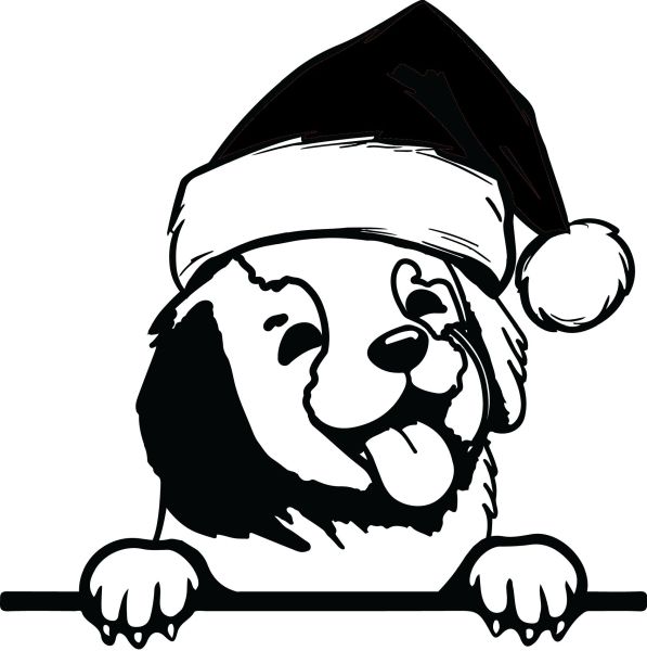 Zlatý retrívr - L (Vánoční)